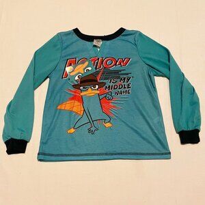Disney Phineas and Ferb TShirt Kids Boys Size 6 Shirt